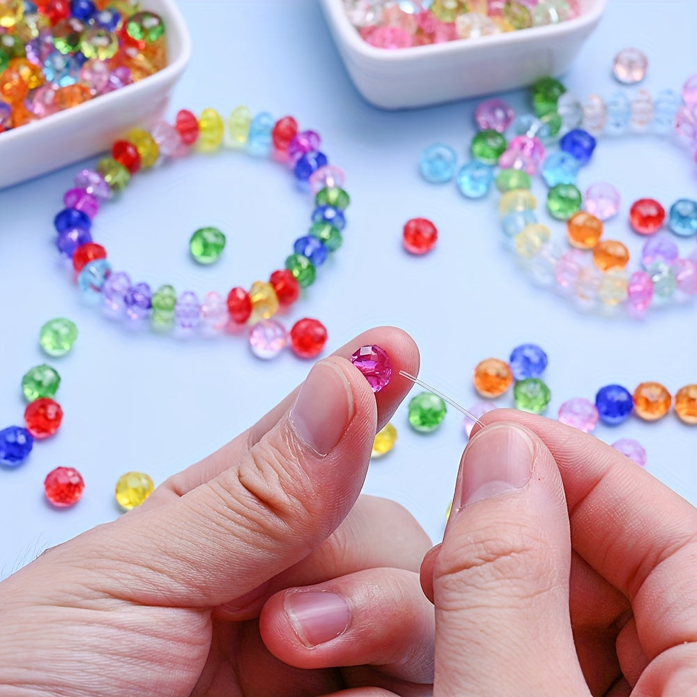 Faceted Acrylic Beads