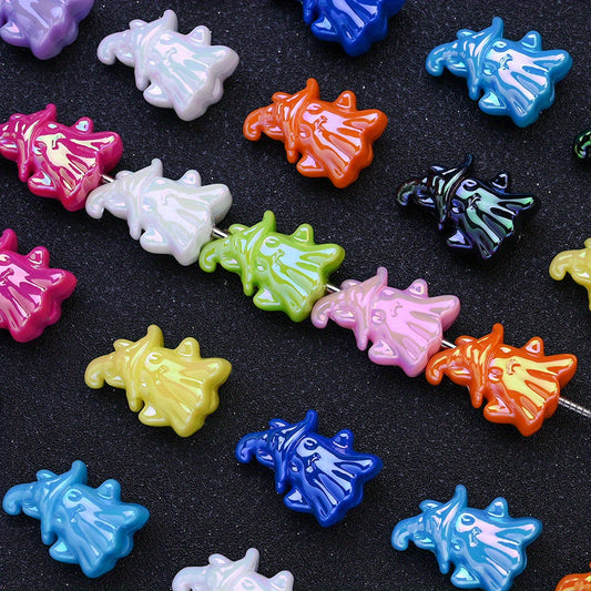 Halloween Ghost Acrylic Beads