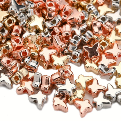 100PCS 5×6mm Mini Butterfly CCB Bead Set