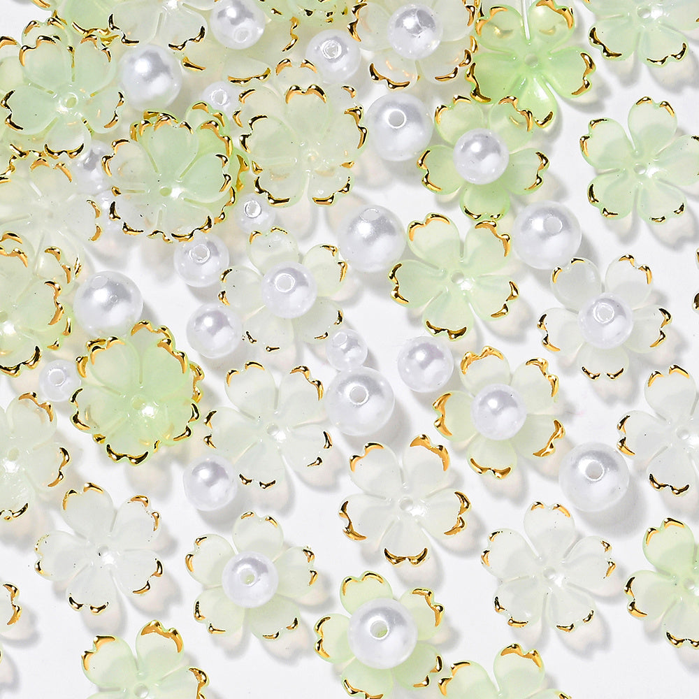Cherry Blossom Acrylic Bead Kit