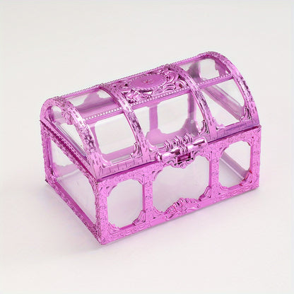 1pc Vintage Treasure Chest Storage Box