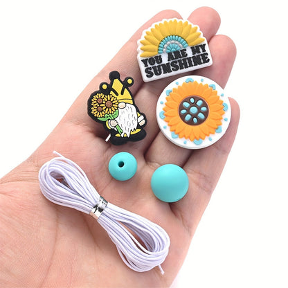 Daisy Series Silicone Beads Set