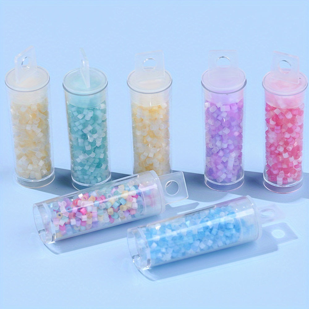 Silk Cat's Eye Glass Beads
