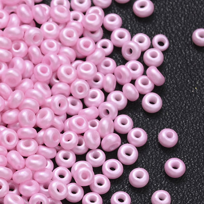 Colorful 3 mm Donut Rice Spacer Beads