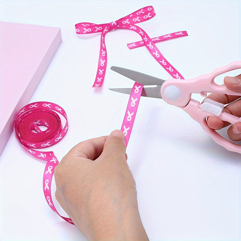 1PC Wave Heart Safety Scissors with Protective Cover