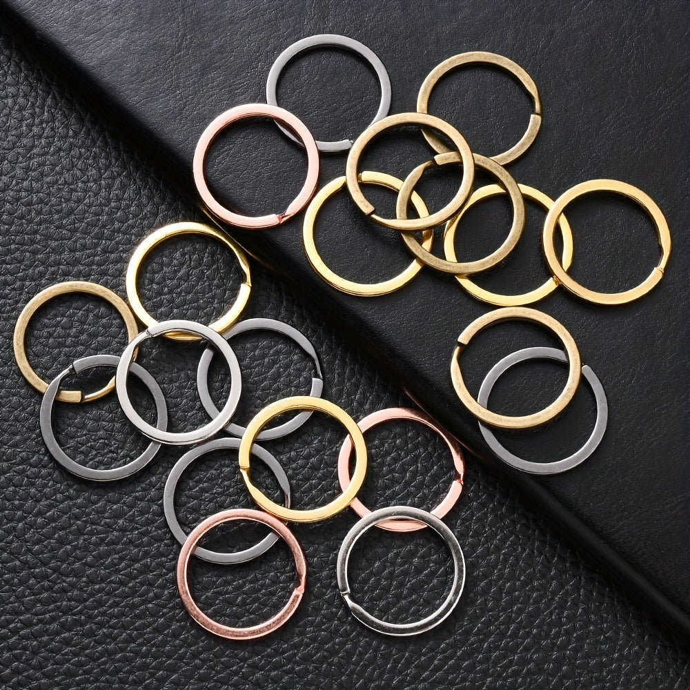Flat Round Ring Keychain Buckles