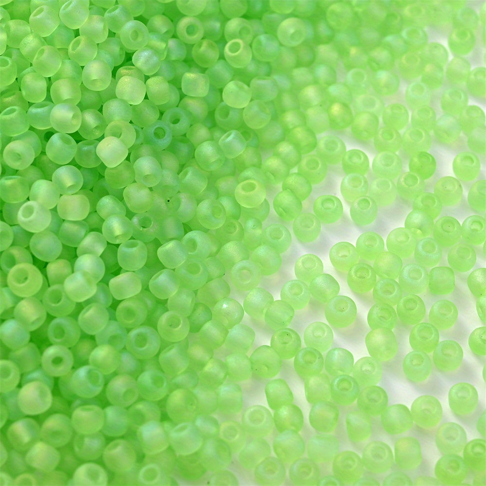Colorful Frosted Seed Beads