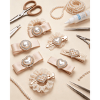 60pcs Acrylic Flatback Rhinestone Beads Set, No Hole Decorative Beads for DIY Jewelry Making