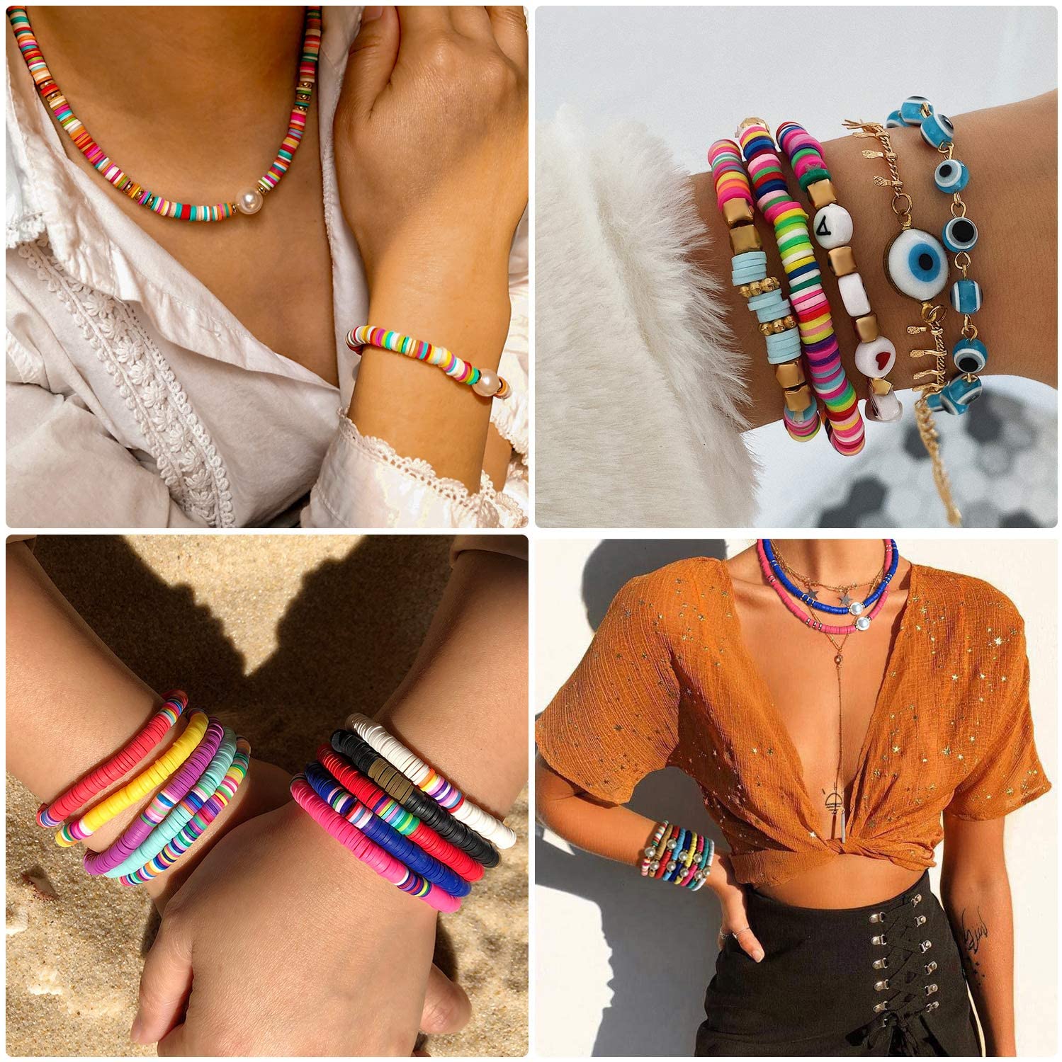 heishi beads 4000DIY  clay beads