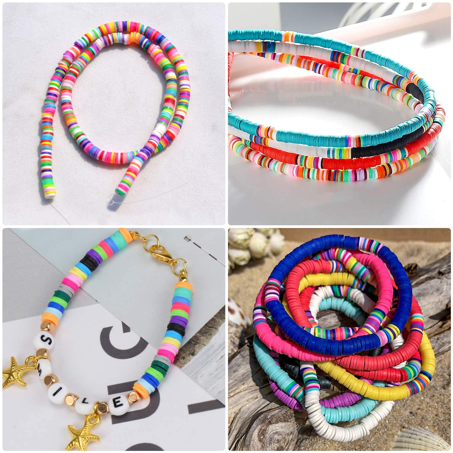 heishi beads 4000DIY  clay beads
