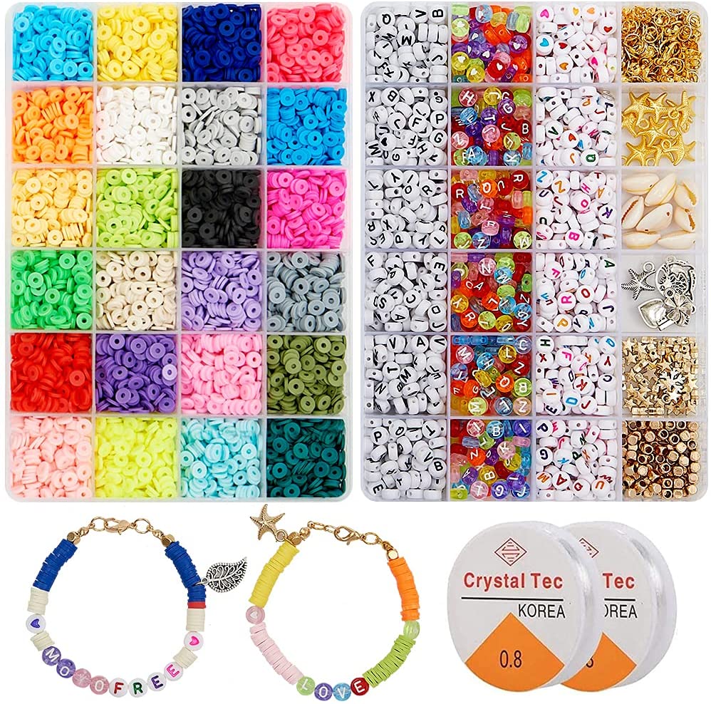 (THE BEST GIFT）bracelet necklace earring DIY craft kit